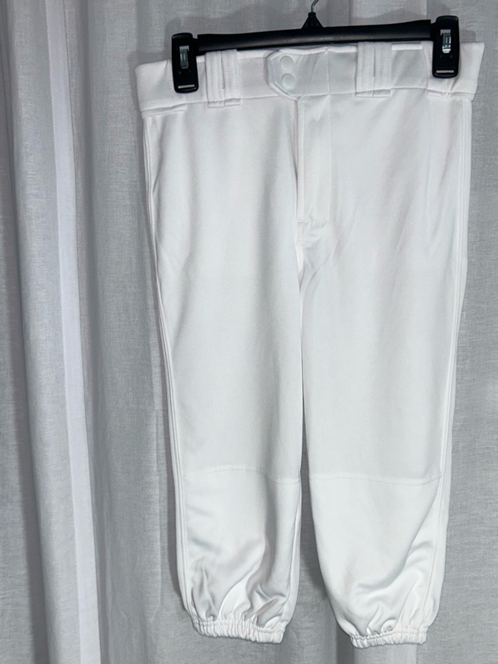 Youth | White Baseball Pants | Knickers Style